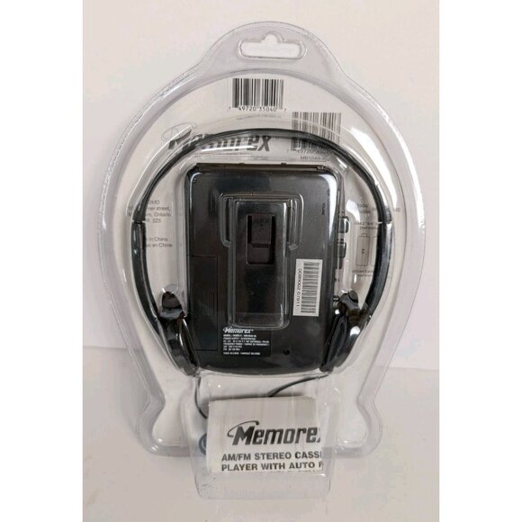 Memorex AM/FM Stereo Cassette Player Walkman Style MB1040-35 *Brand New, Sealed* - Picture 3 of 3